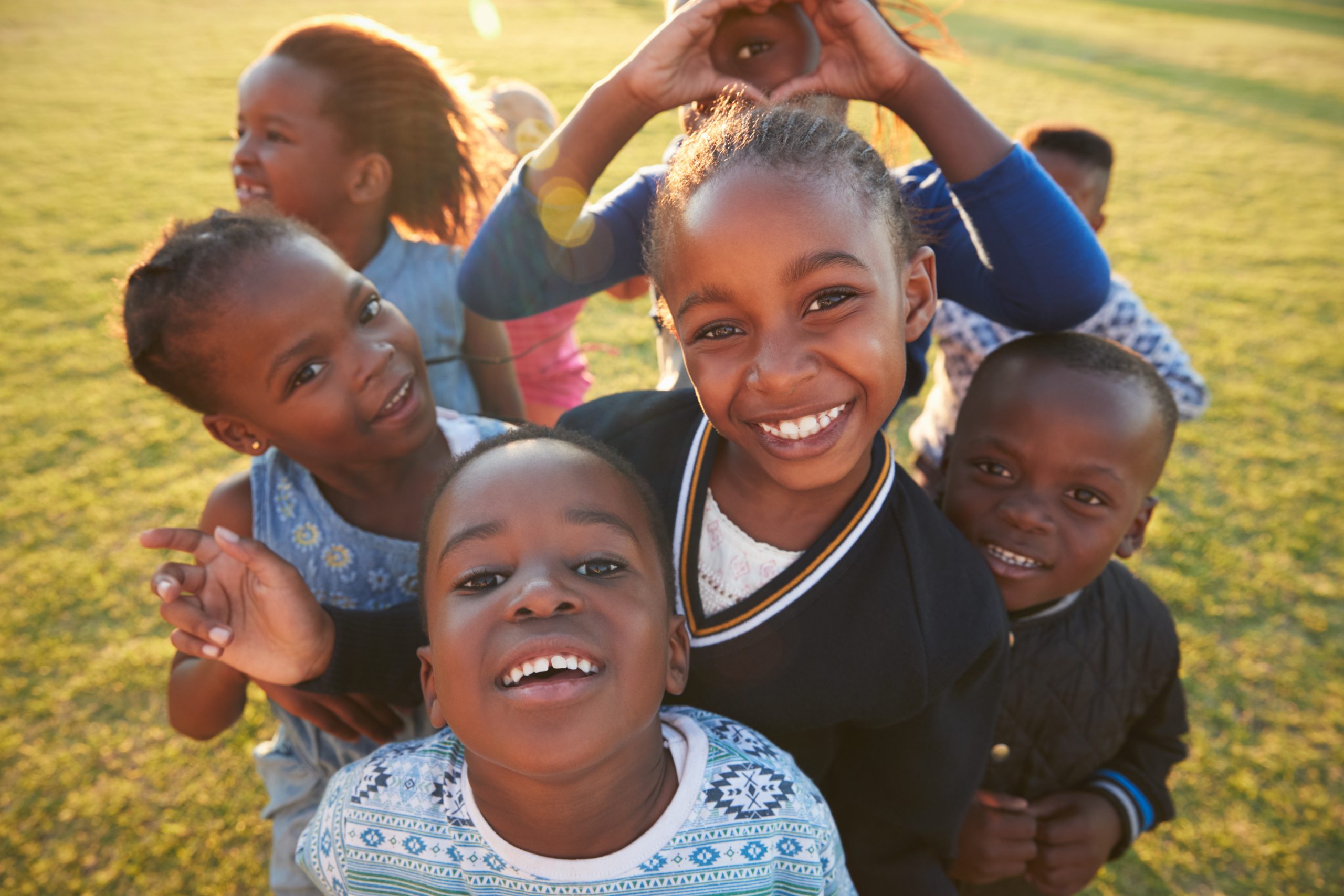 Elementary,School,Kids,Having,Fun,Outdoors